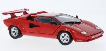 24112R  Lamborghini Countach LP 5000 S Red 1:24